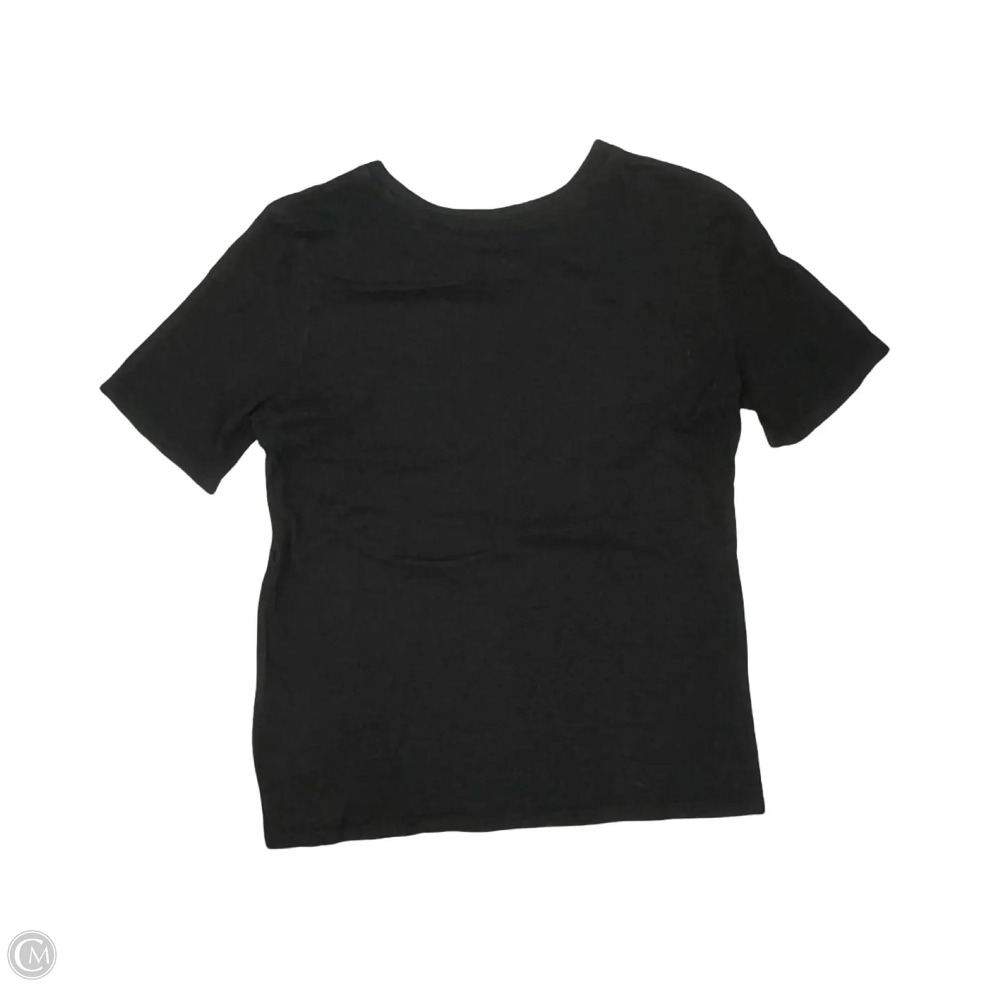 Top Short Sleeve By Banana Republic In Black, Size: Xs