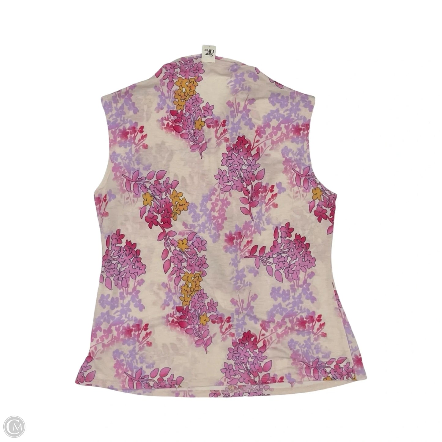 Blouse Sleeveless By Sew In Love In Floral Print, Size: L