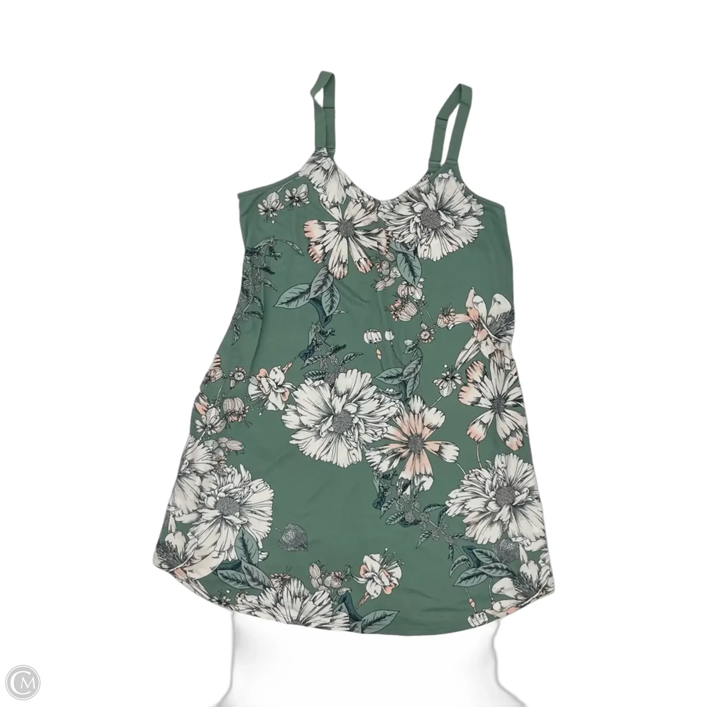 Nightgown By Clothes Mentor In Floral Print, Size: L