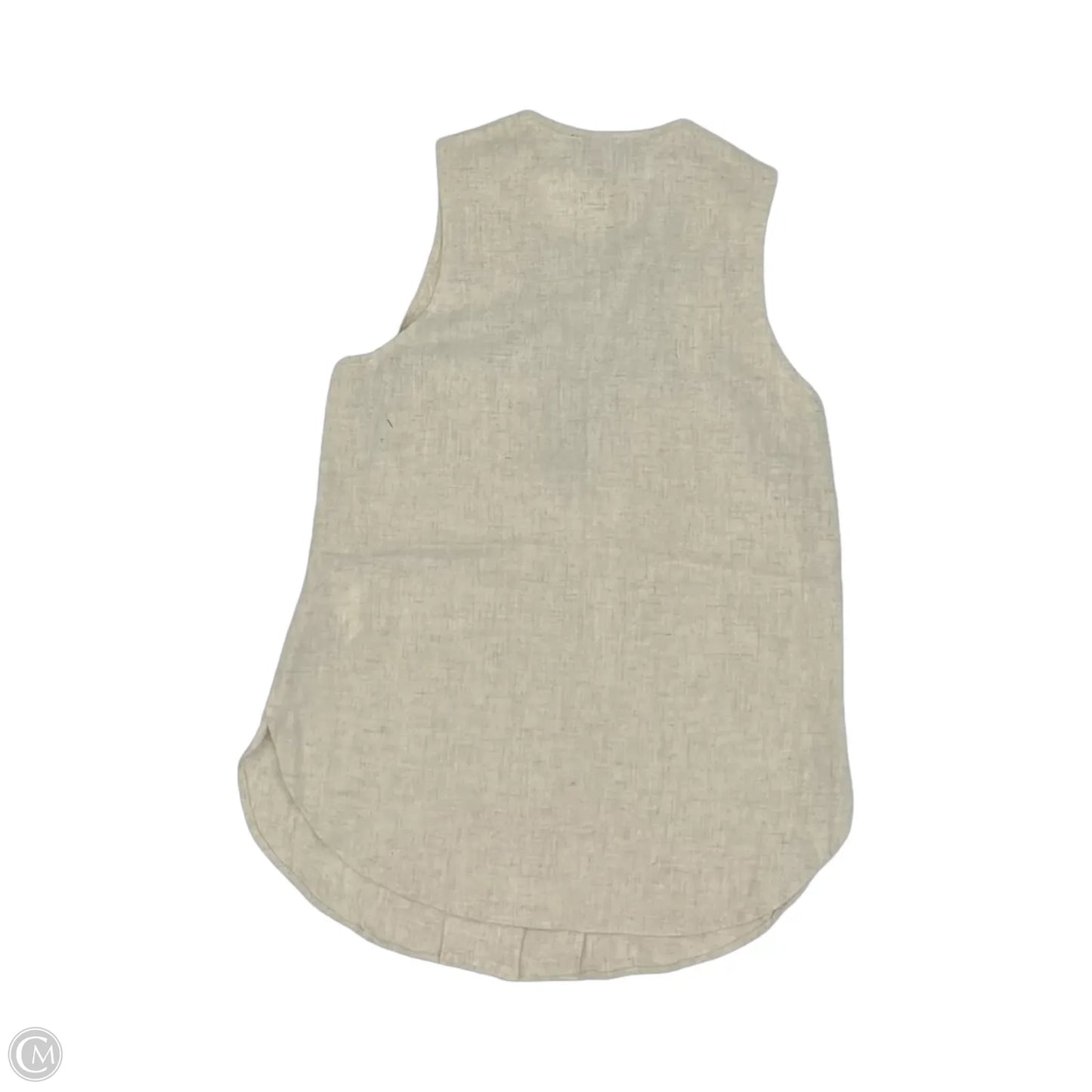 Vest Other By Karen Kane In Tan, Size: Xs