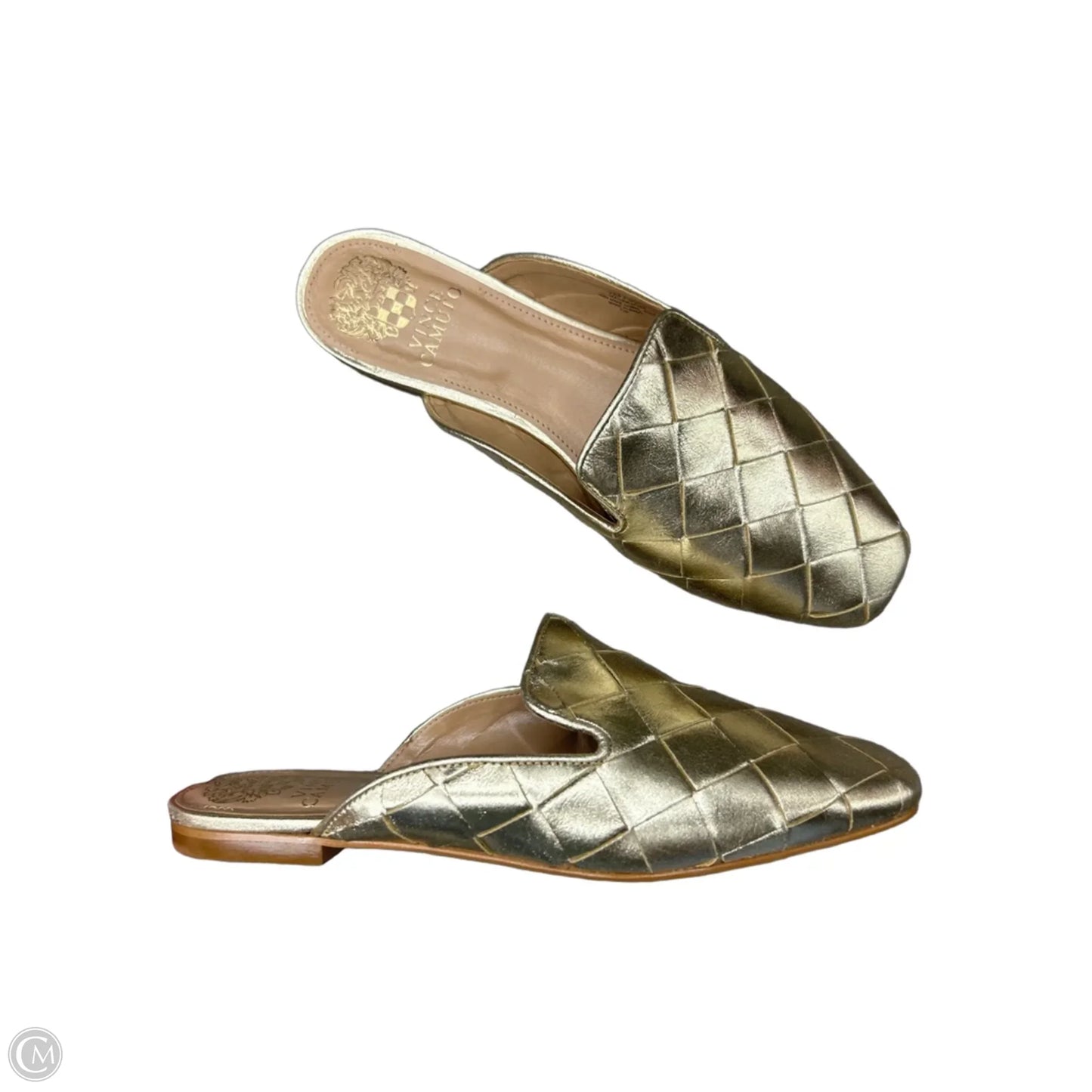 Shoes Flats By Vince Camuto In Gold, Size: 7