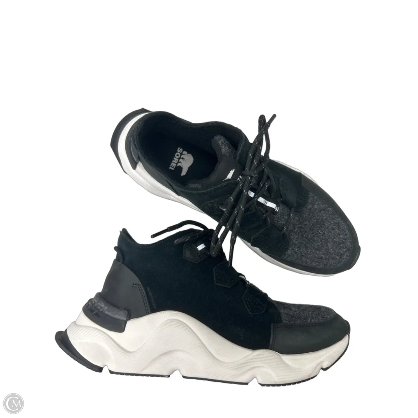 Shoes Sneakers By Sorel In Black, Size: 8.5