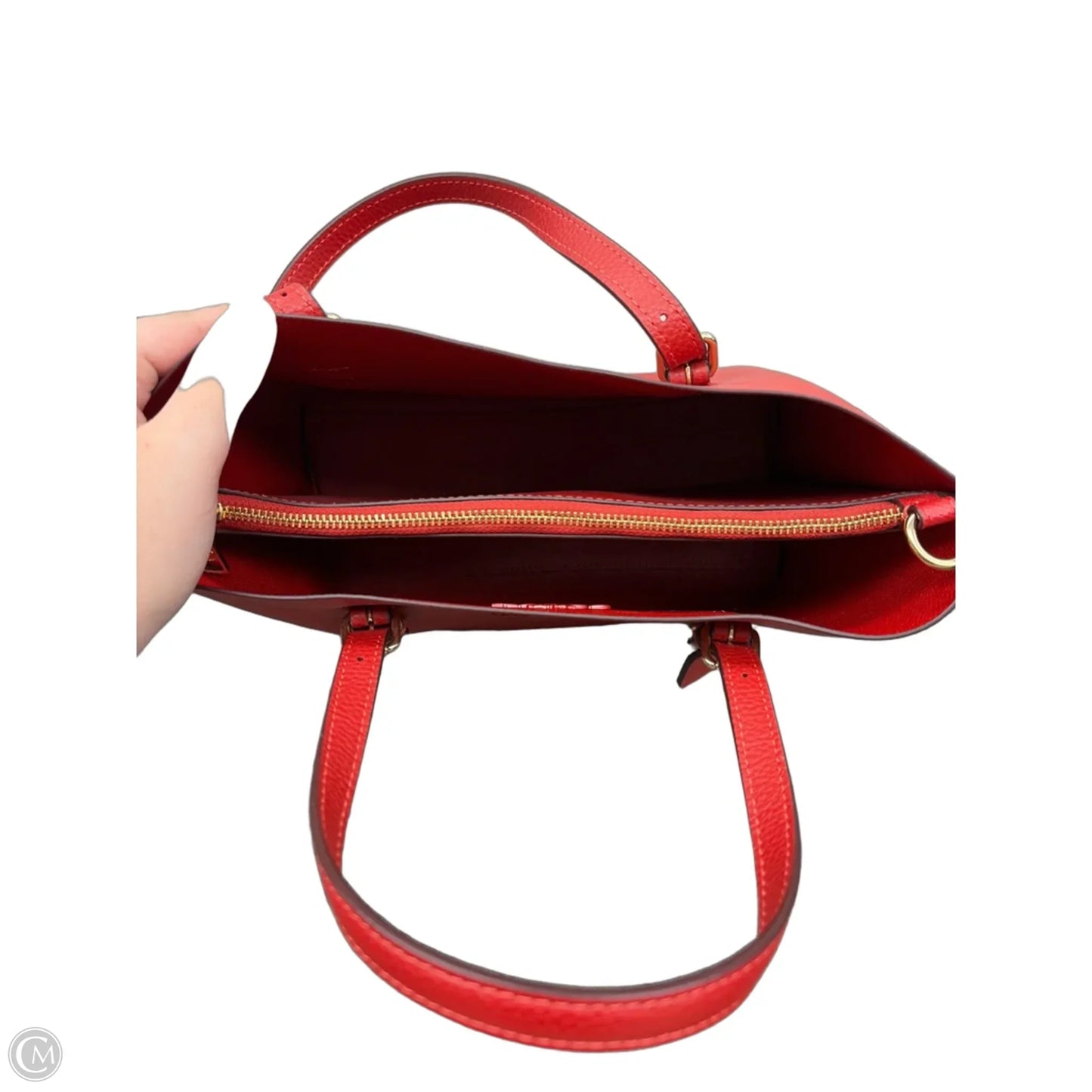 Handbag Designer By Coach, Size: Small