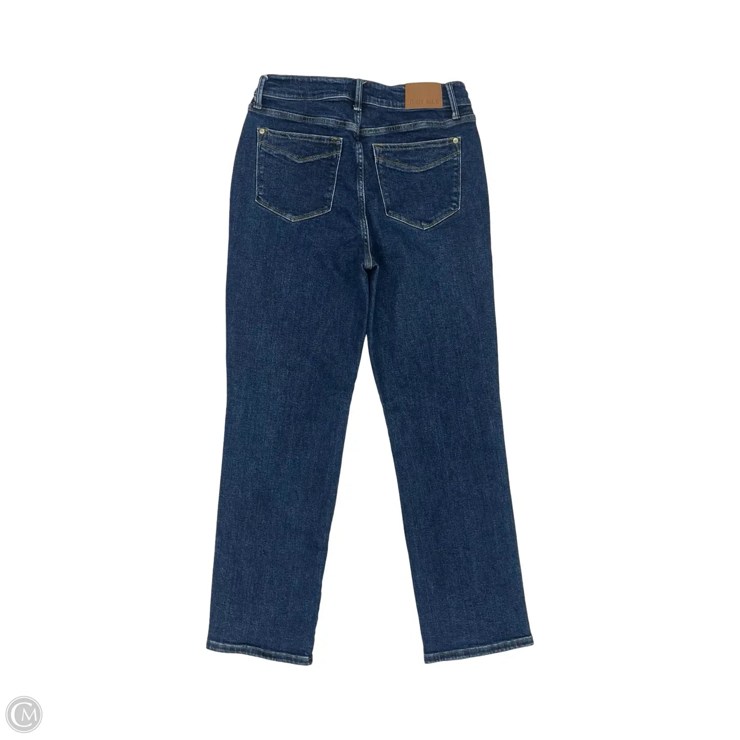 Jeans Straight By Judy Blue In Blue Denim, Size: 10