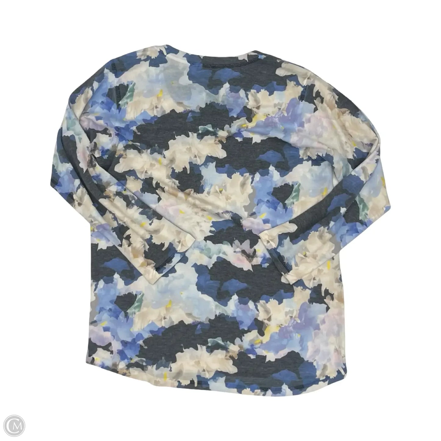 Top 3/4 Sleeve By Nally And Millie In Floral Print, Size: L