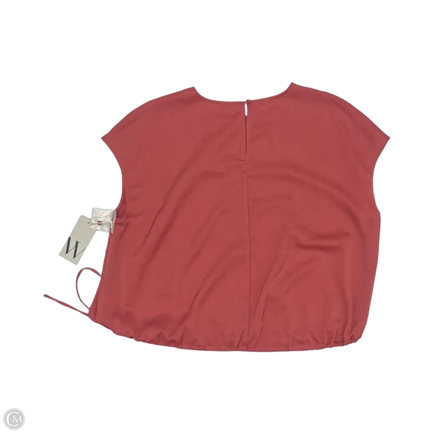 Blouse 3/4 Sleeve By Worthington In Pink, Size: Xl