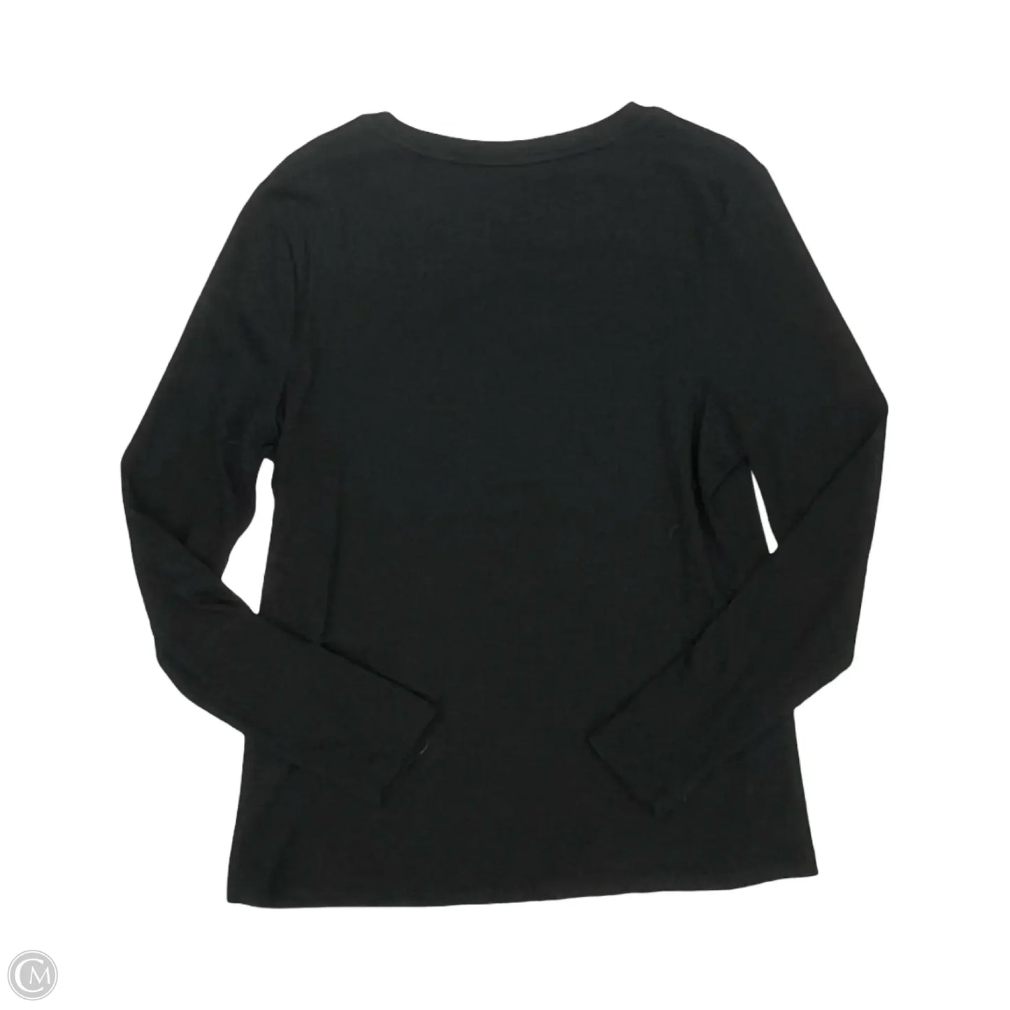 Top Long Sleeve By A New Day In Black, Size: Xl