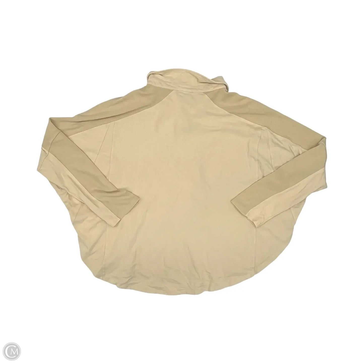 Top Long Sleeve By Heyson In Tan, Size: 1x