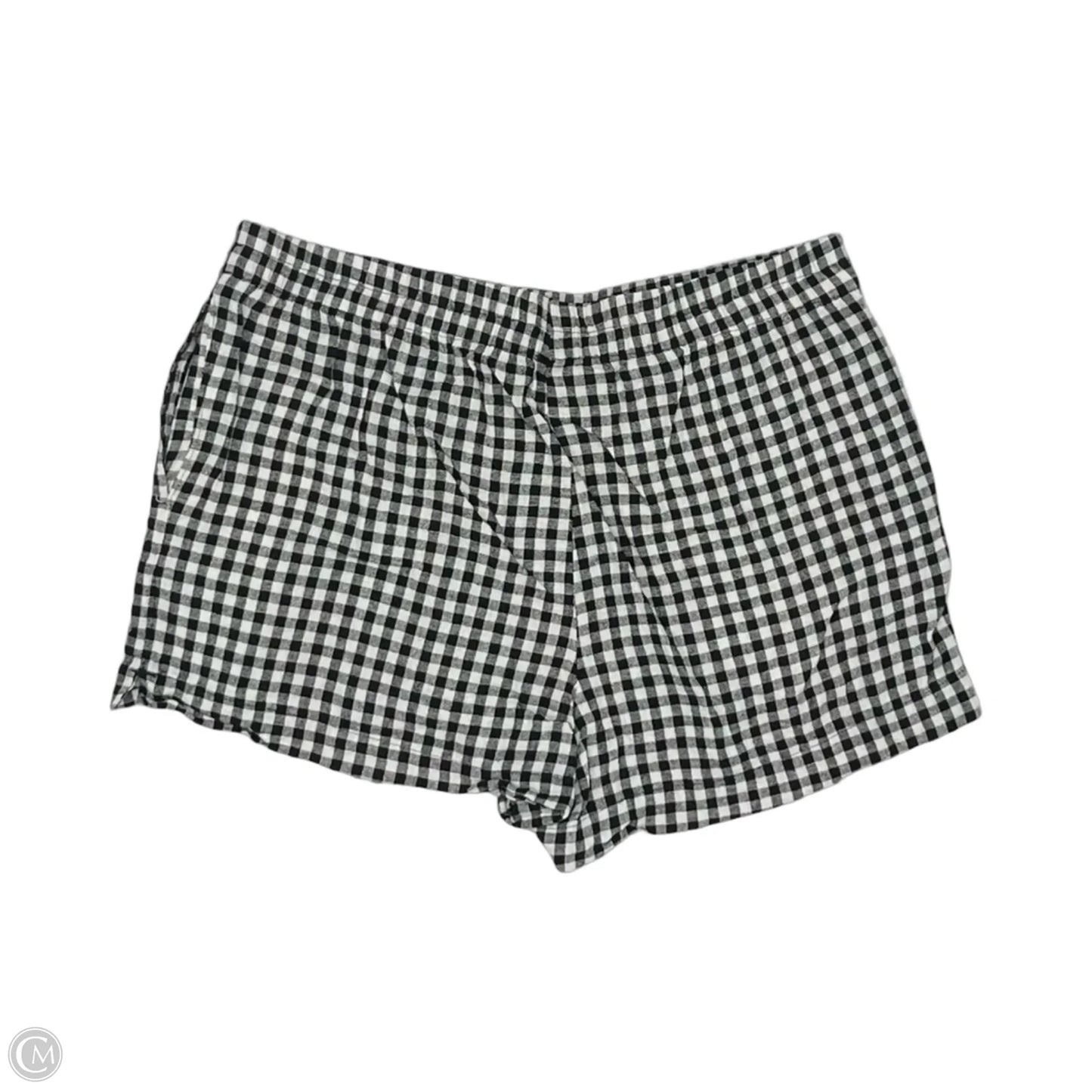 Shorts By Old Navy In Black & Cream, Size: Xl