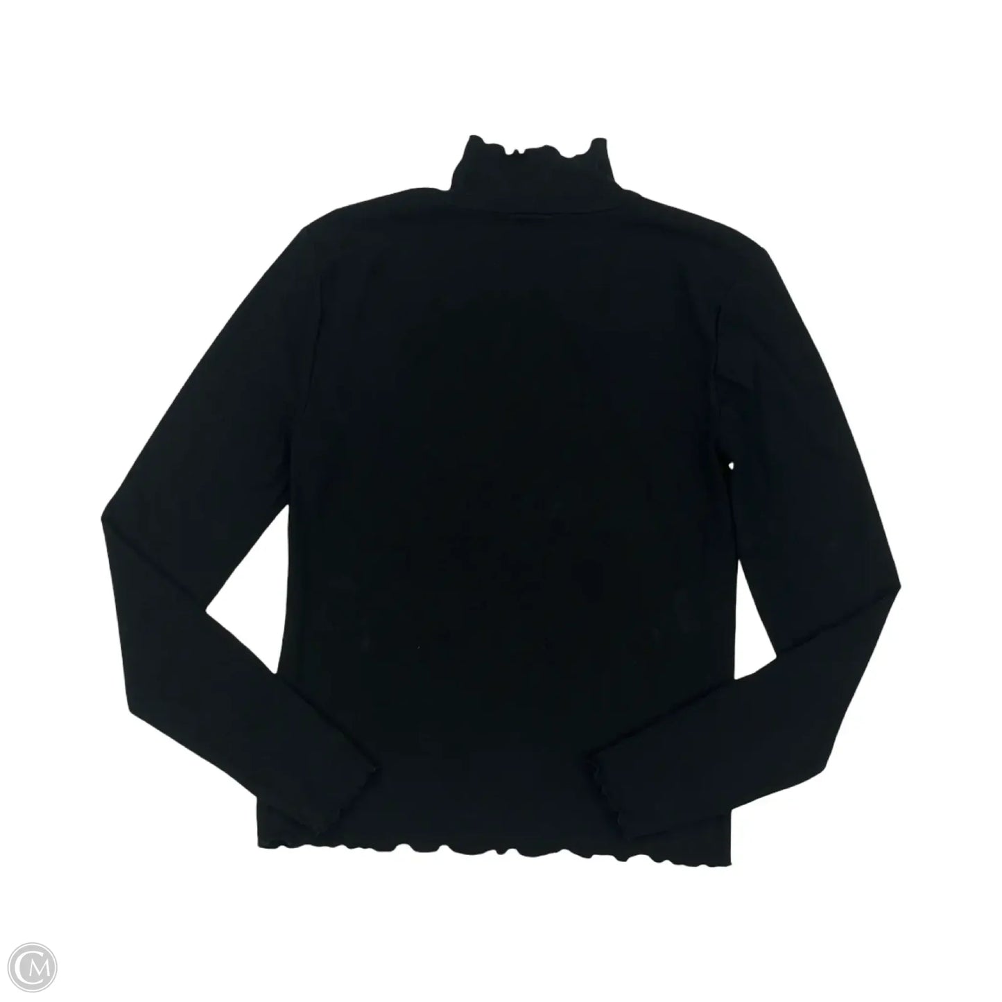 Top Long Sleeve By J. Crew In Black, Size: S