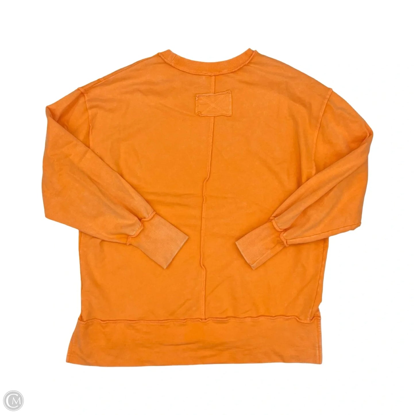 Top Long Sleeve By Zenana In Orange, Size: L