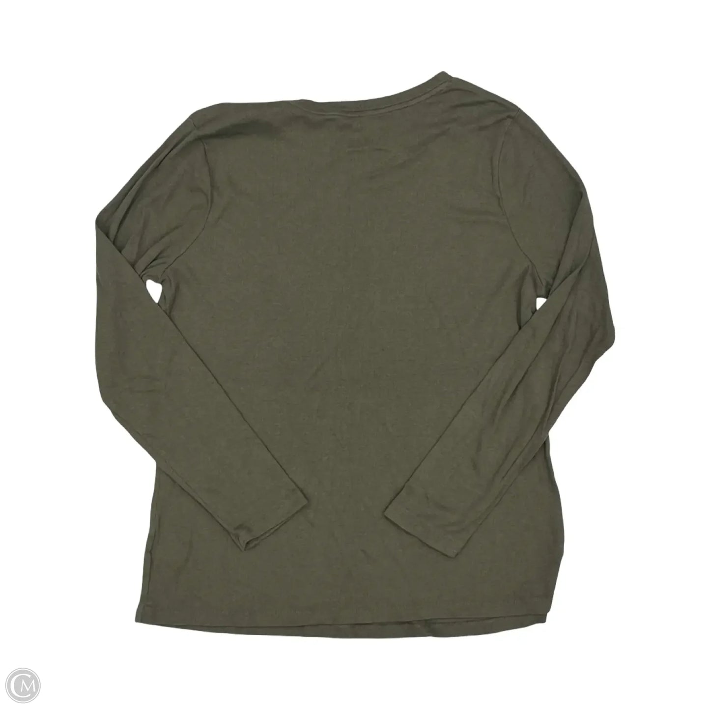 Top Long Sleeve By A New Day In Green, Size: Xxl