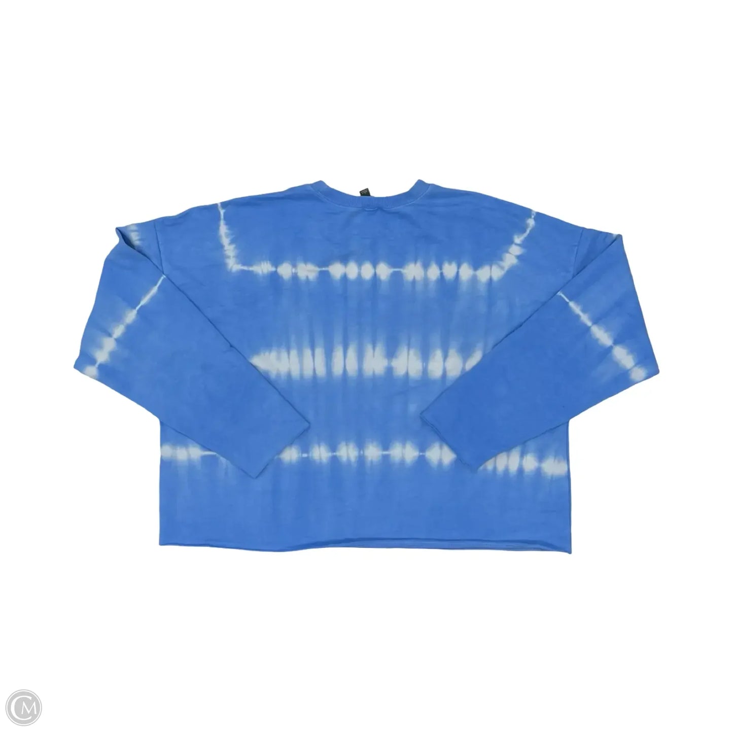 Top Long Sleeve By Wild Fable In Blue, Size: L