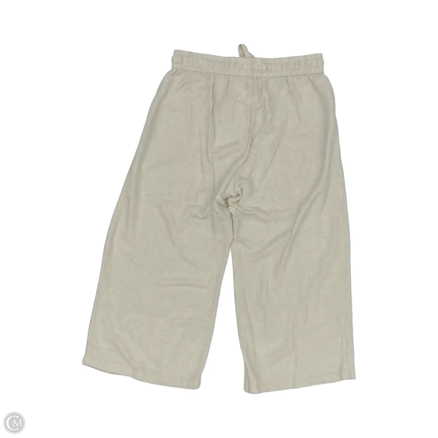 Pants Wide Leg By Falls Creek In Tan, Size: L