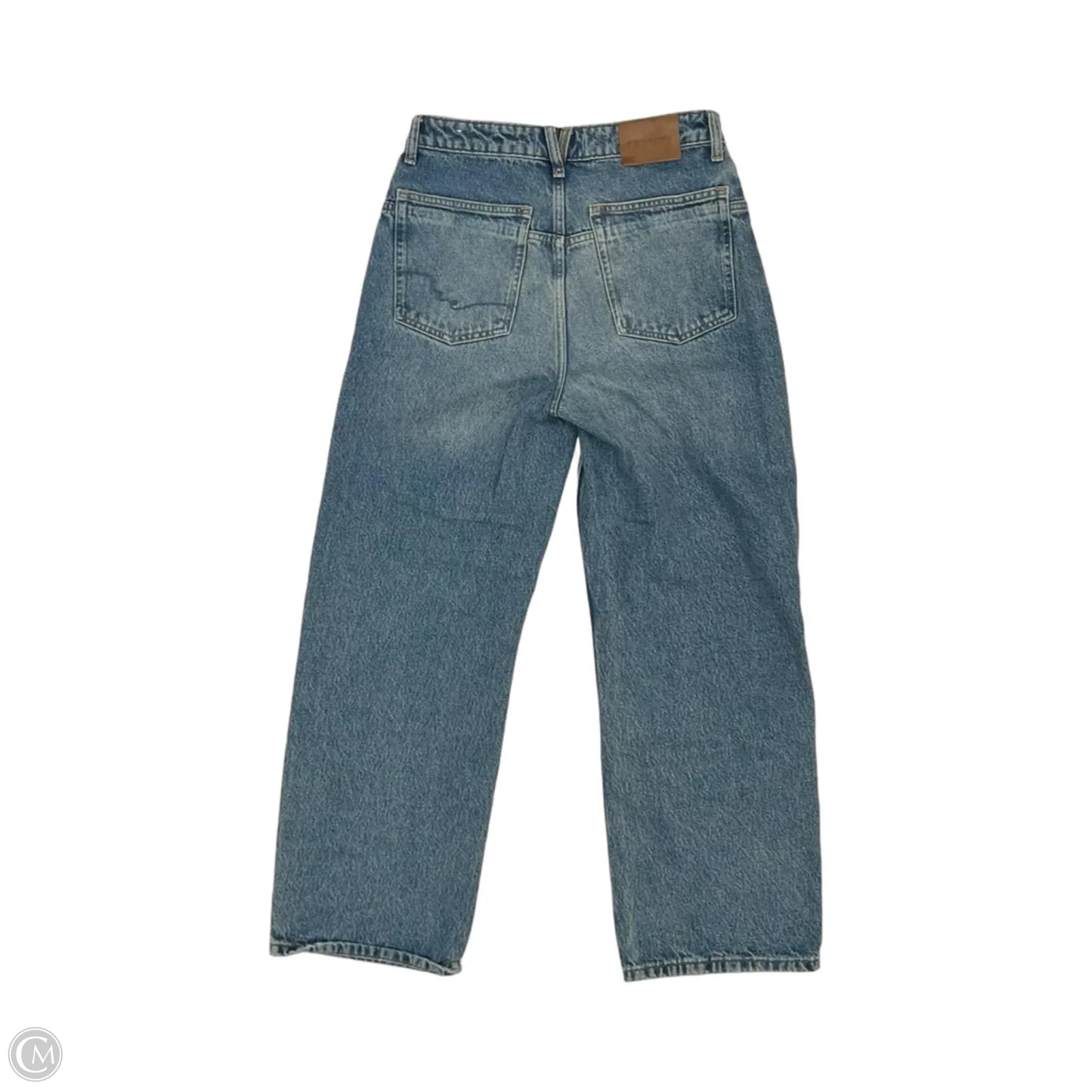 Jeans Wide Leg By We The Free In Blue Denim, Size: 4