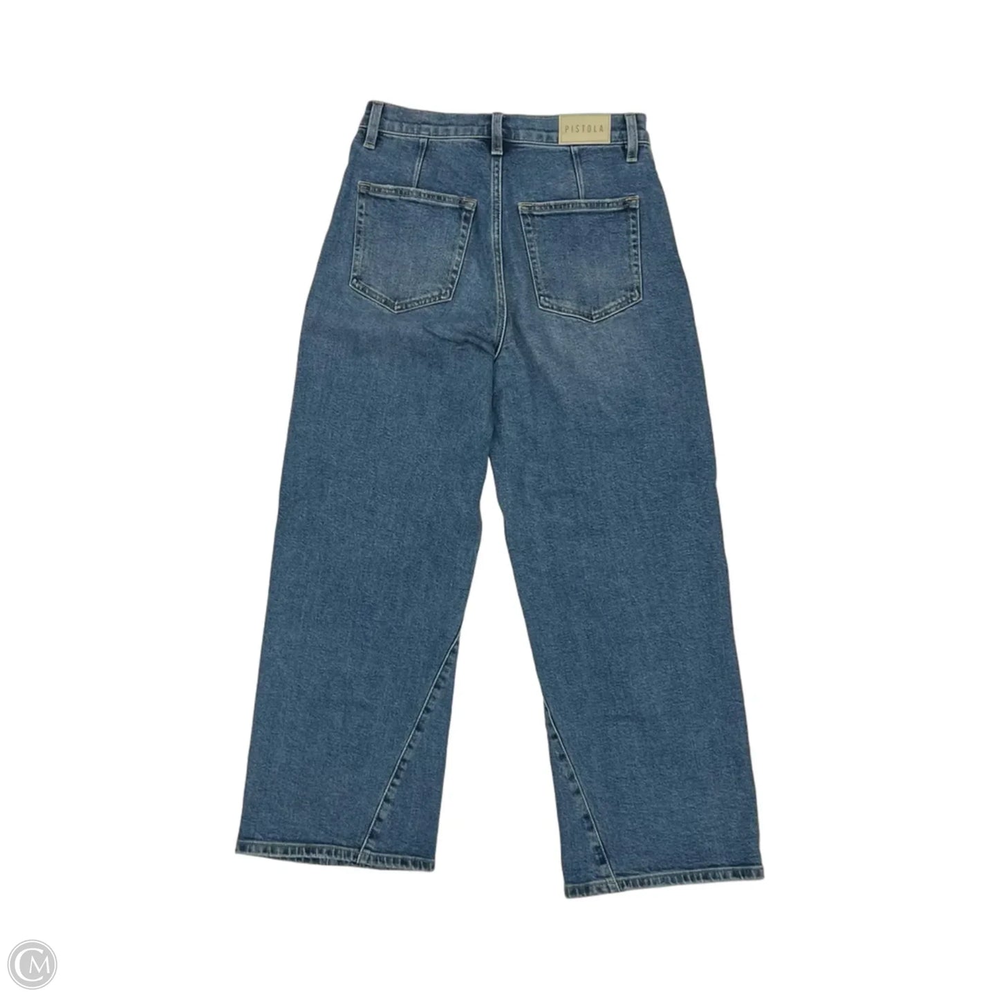 Jeans Wide Leg By Pistola In Blue Denim, Size: 4