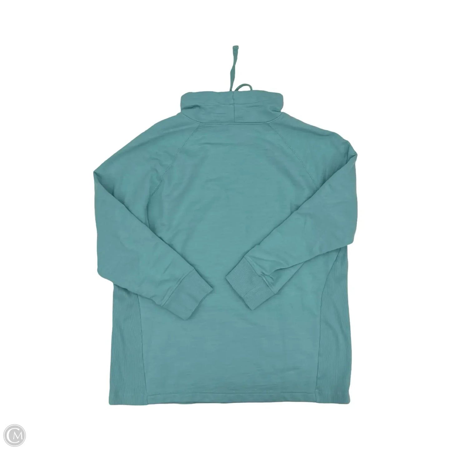 Top Long Sleeve By Time And Tru In Green, Size: L
