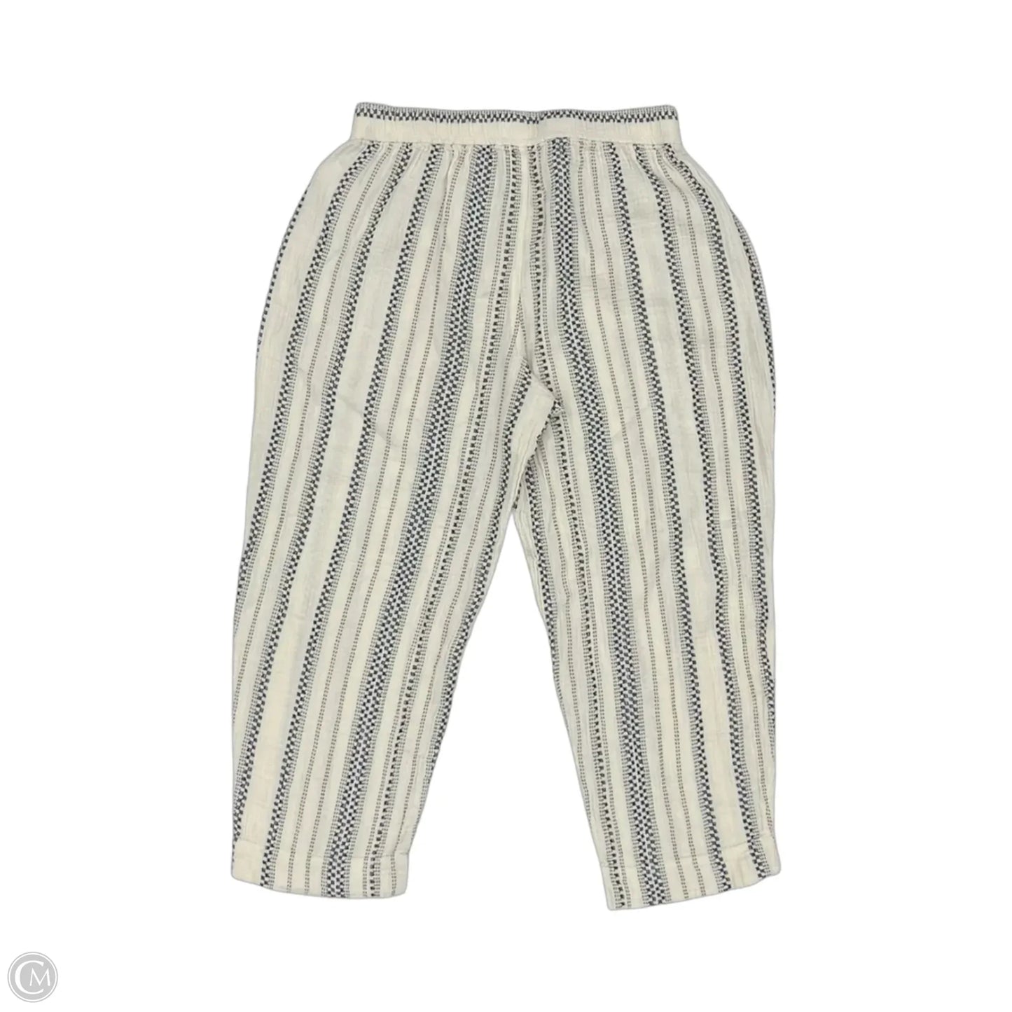 Pants Other By Madewell In Black & Cream, Size: M