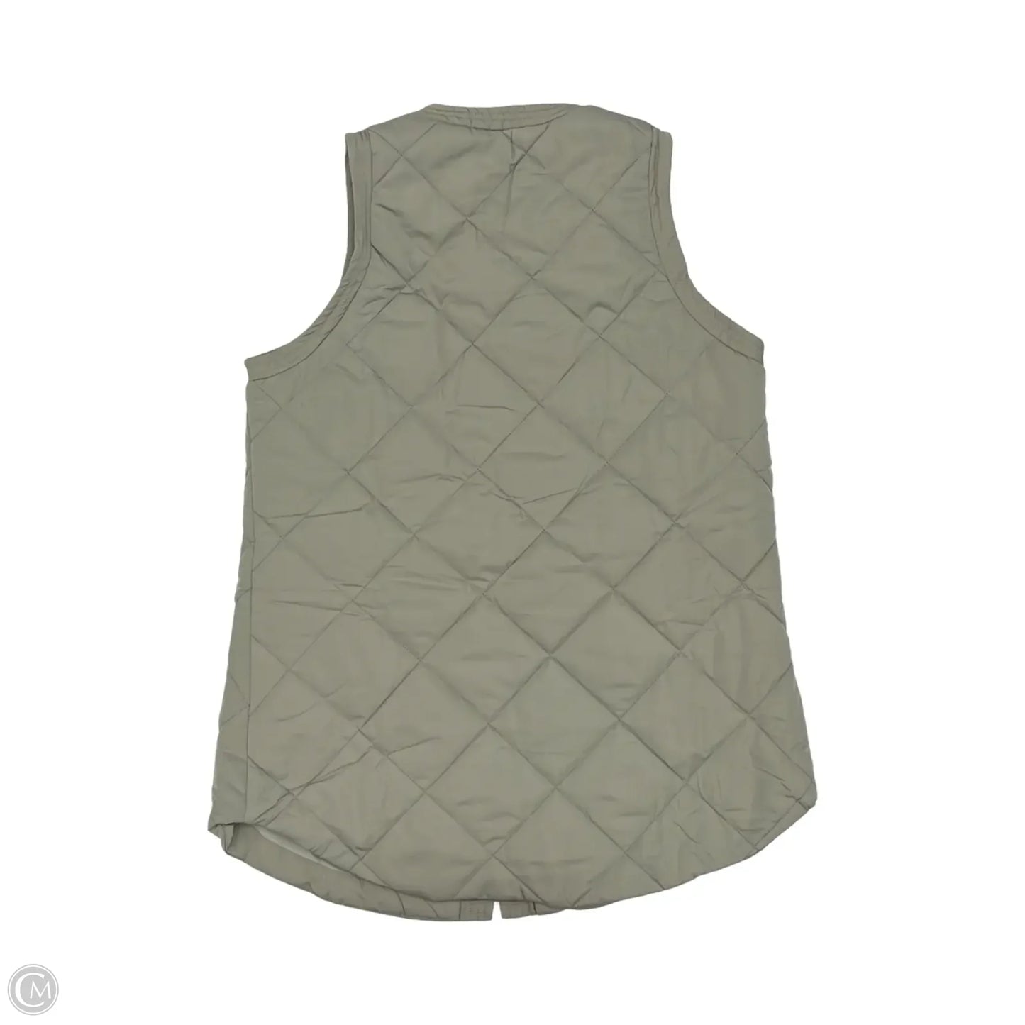 Vest Puffer & Quilted By Cmf In Green, Size: M