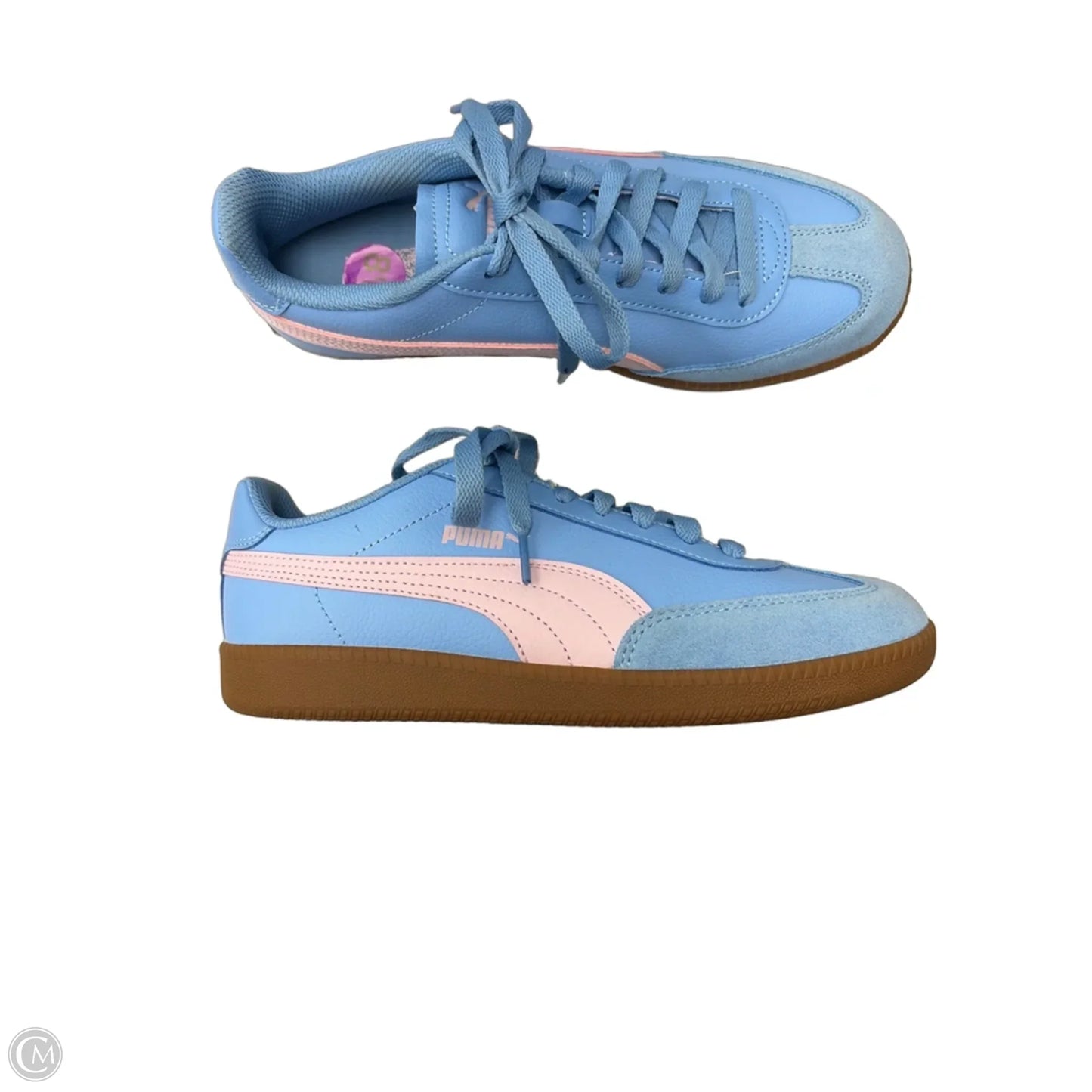 Shoes Sneakers By Puma In Blue & Pink, Size: 8.5
