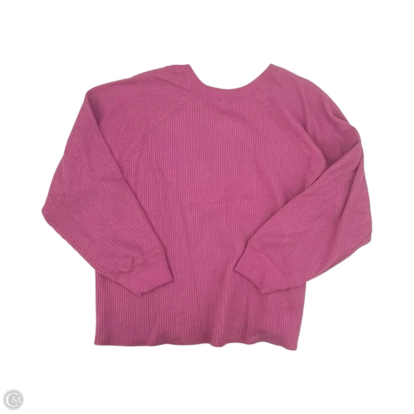 Top Long Sleeve By Old Navy In Pink, Size: Xxl