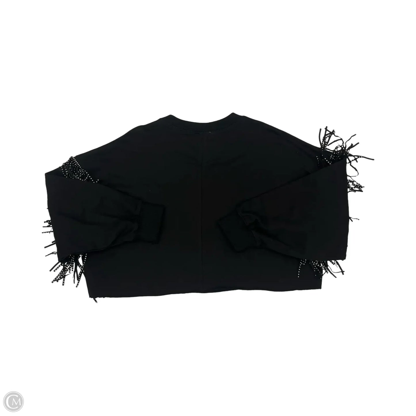 Sweatshirt Crewneck By Peach Love Cream California In Black, Size: M