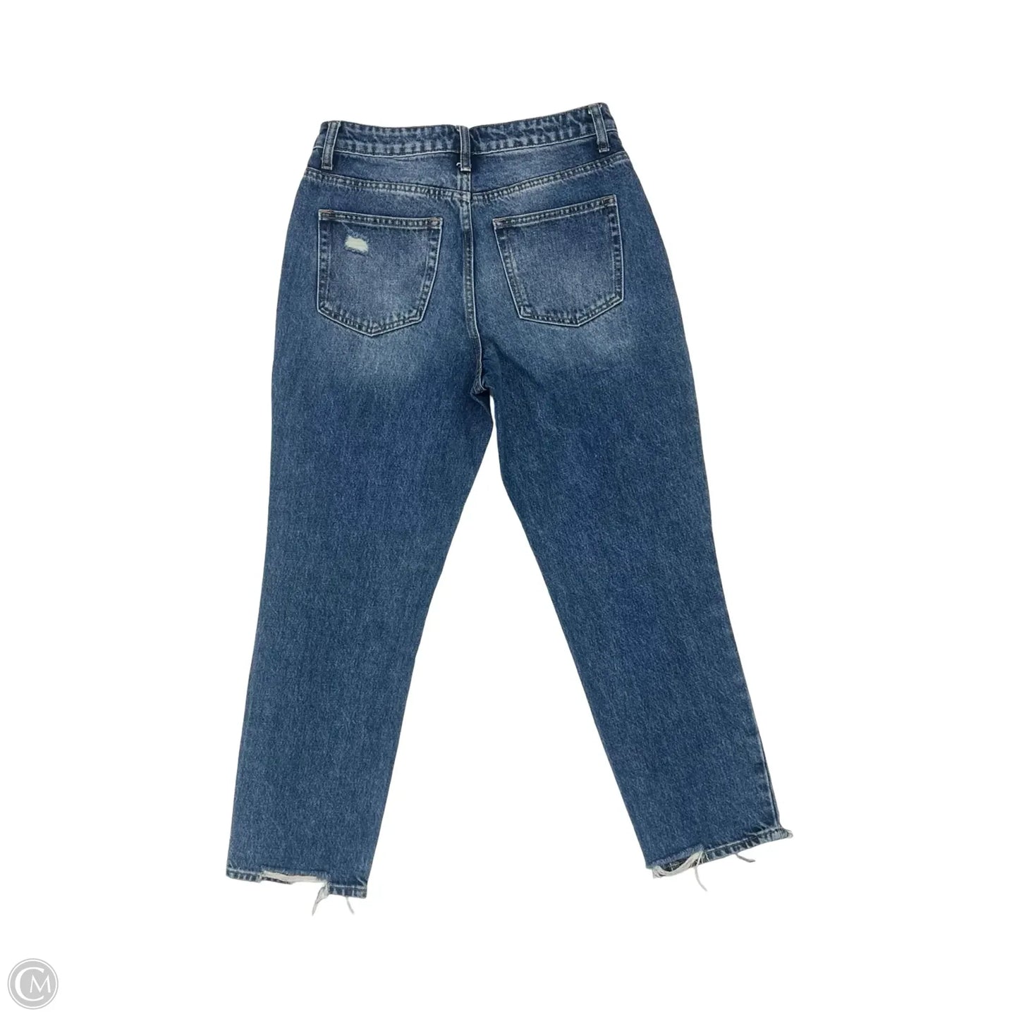 Jeans Straight By Vervet In Blue Denim, Size: 6