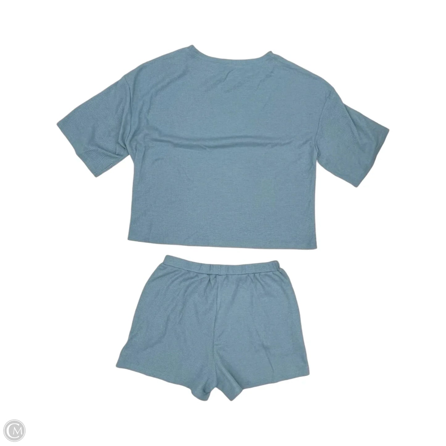 Lounge Set Shorts By Clothes Mentor In Blue, Size: L