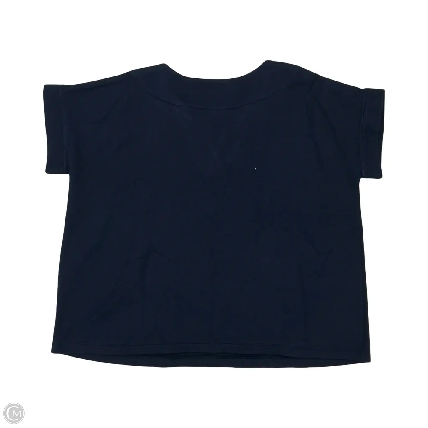 Top Short Sleeve By J. Jill In Navy, Size: 2x