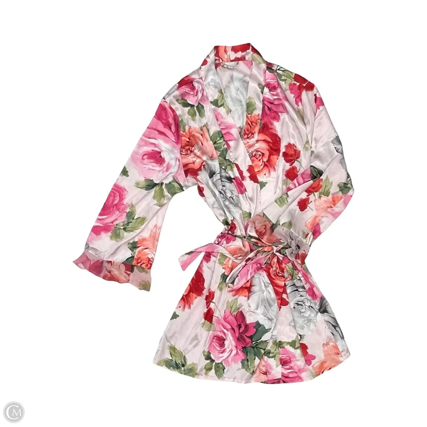 Robe By Joyspun In Floral Print, Size: 2x