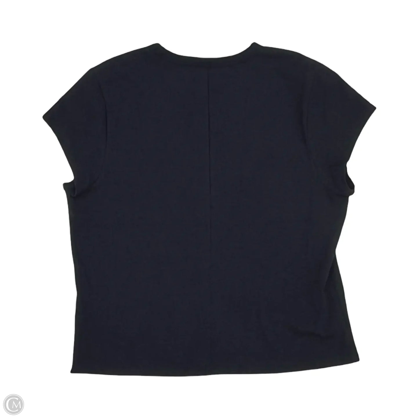 Top Short Sleeve Basic By Old Navy In Black, Size: M