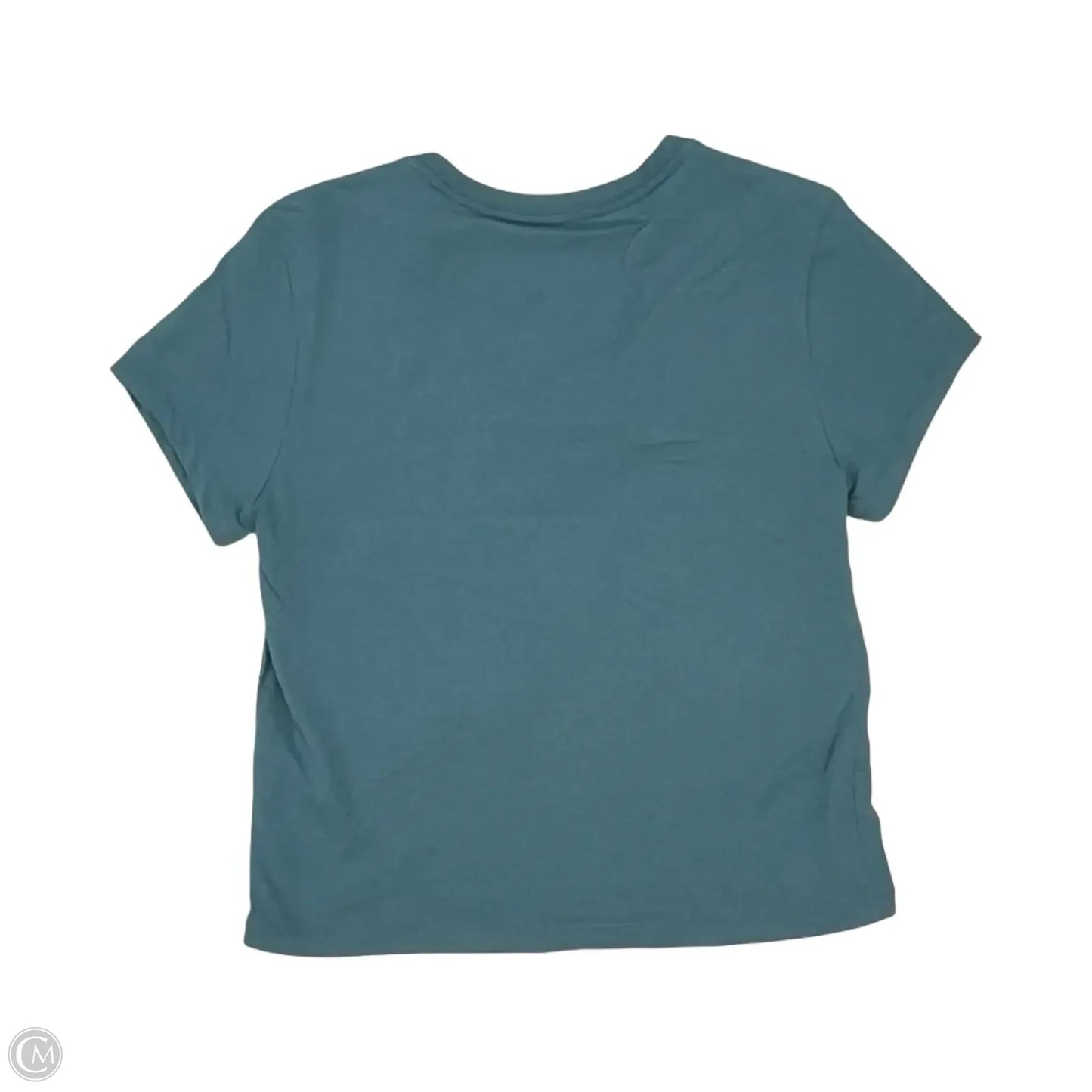 Top Short Sleeve By Nike In Blue, Size: L