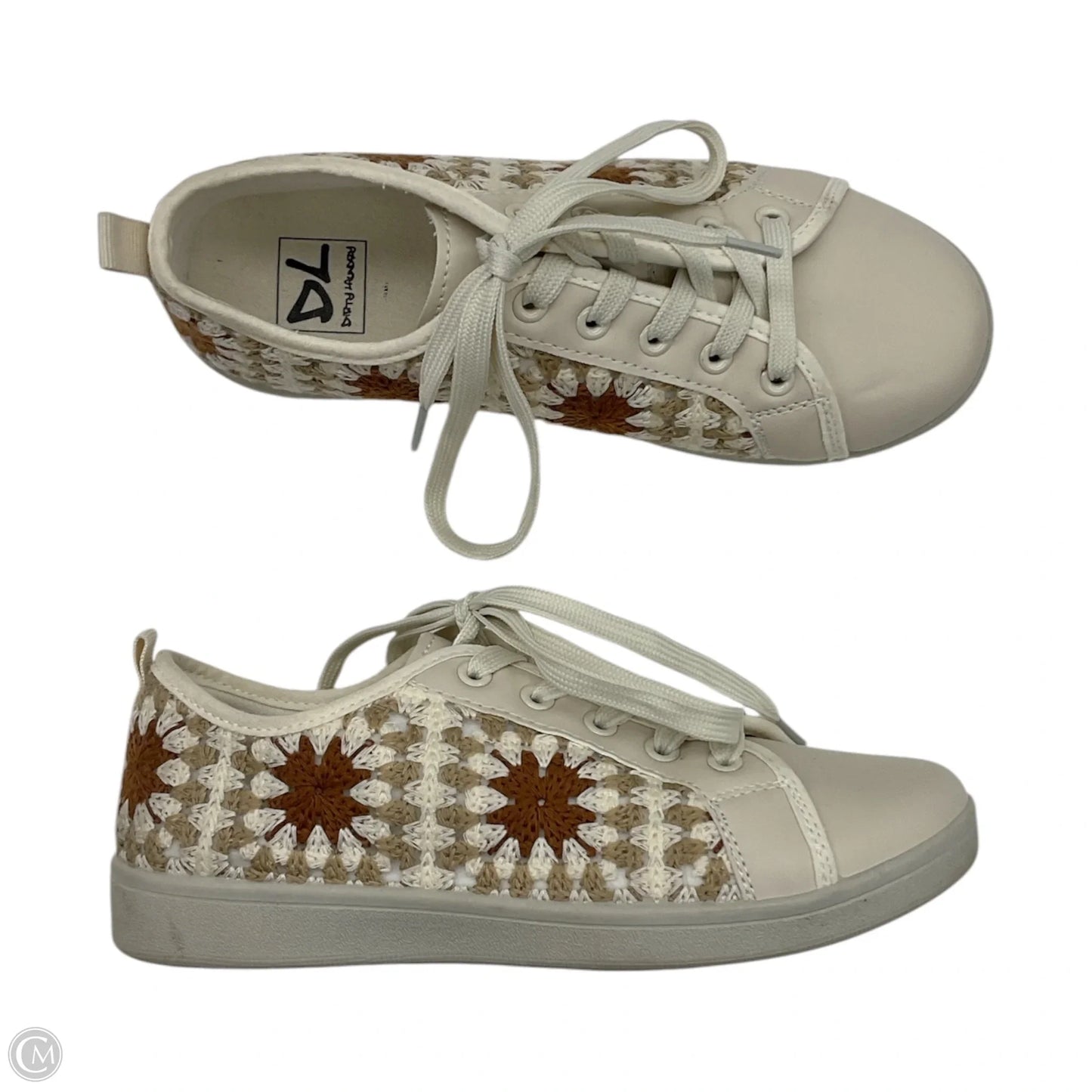 Shoes Sneakers By Dirty Laundry In Cream, Size: 7