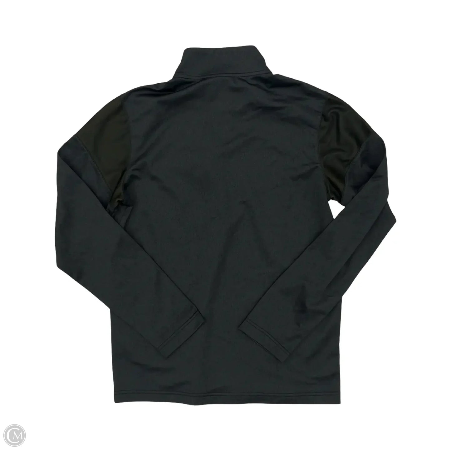 Athletic Sweatshirt Collar By Nike In Grey, Size: S