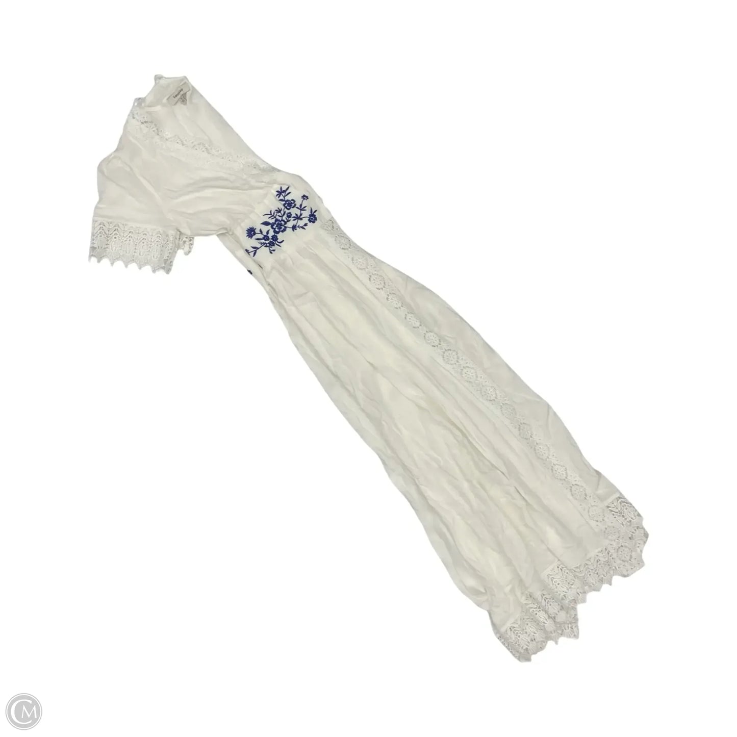 Dress Casual Maxi By Francesca's In White, Size: S