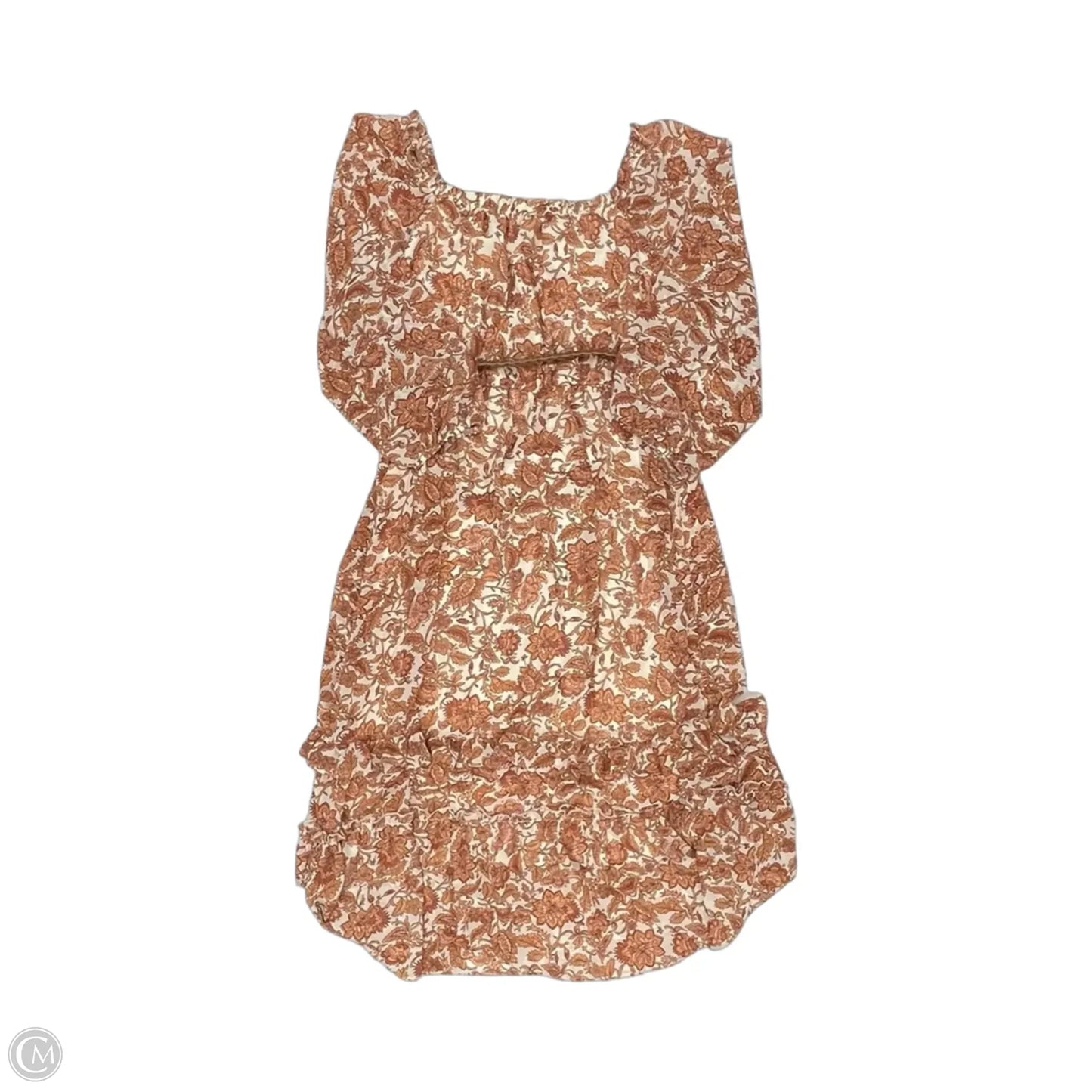 Dress Party Midi By Wallflower In Orange & White, Size: Xxl