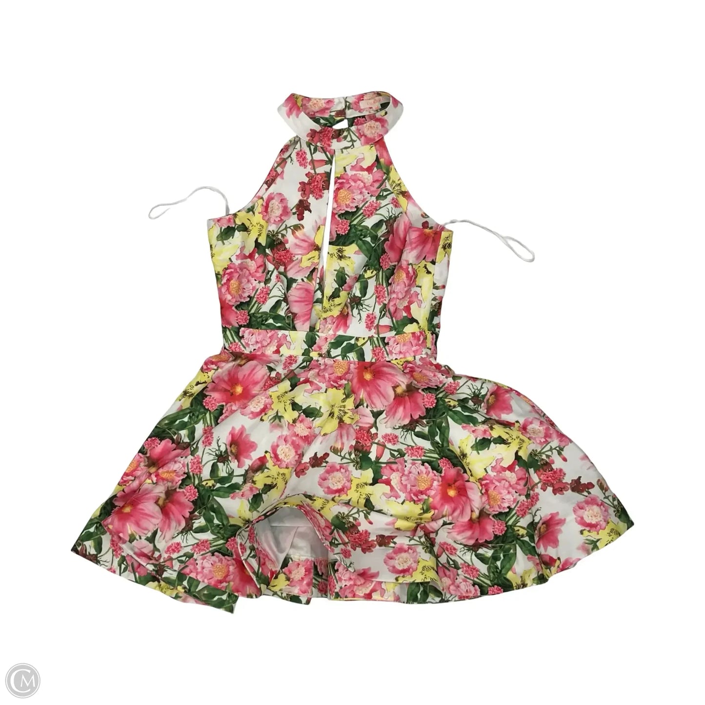 Dress Party Short By Clothes Mentor In Floral Print, Size: S