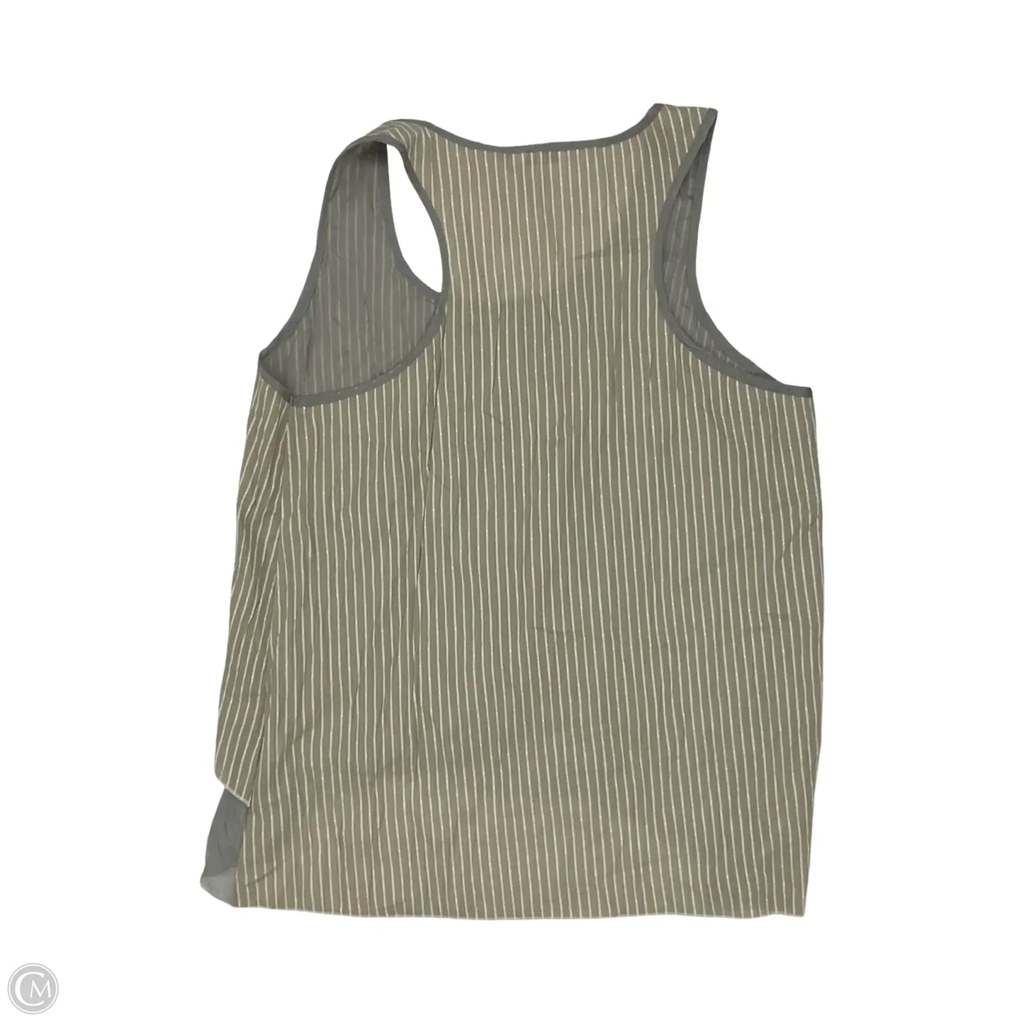 Blouse Sleeveless By Clothes Mentor In Tan, Size: L