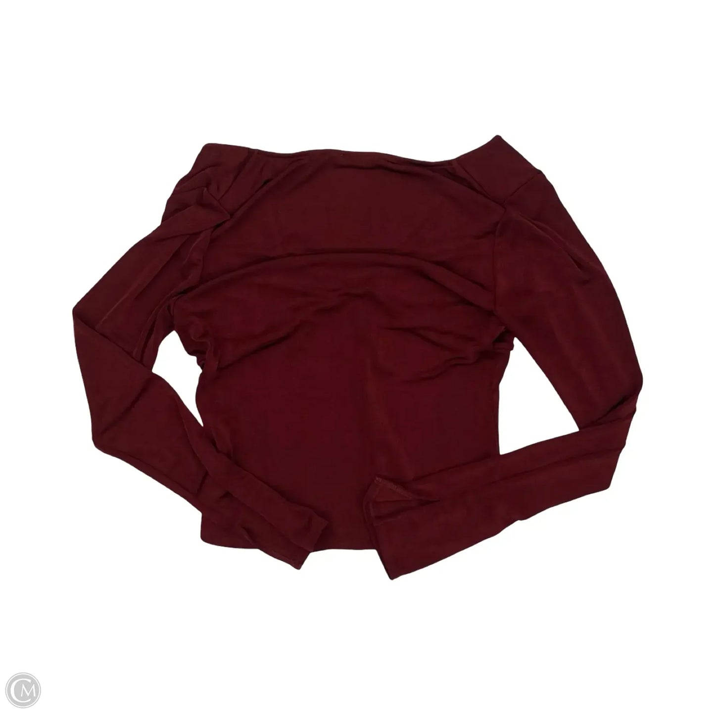 Blouse Long Sleeve By Free People In Red, Size: L