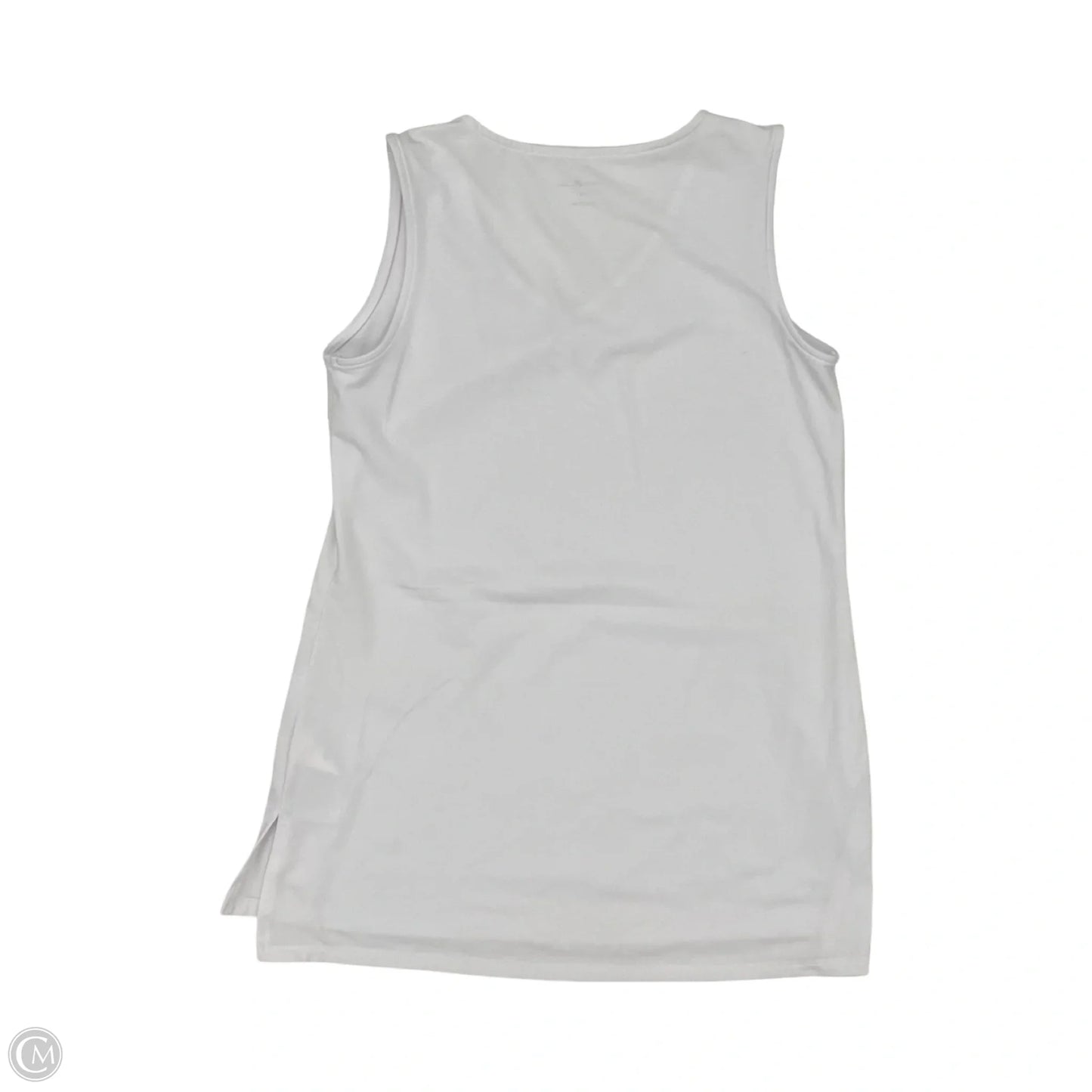 Top Sleeveless By Clothes Mentor In White, Size: Xxs