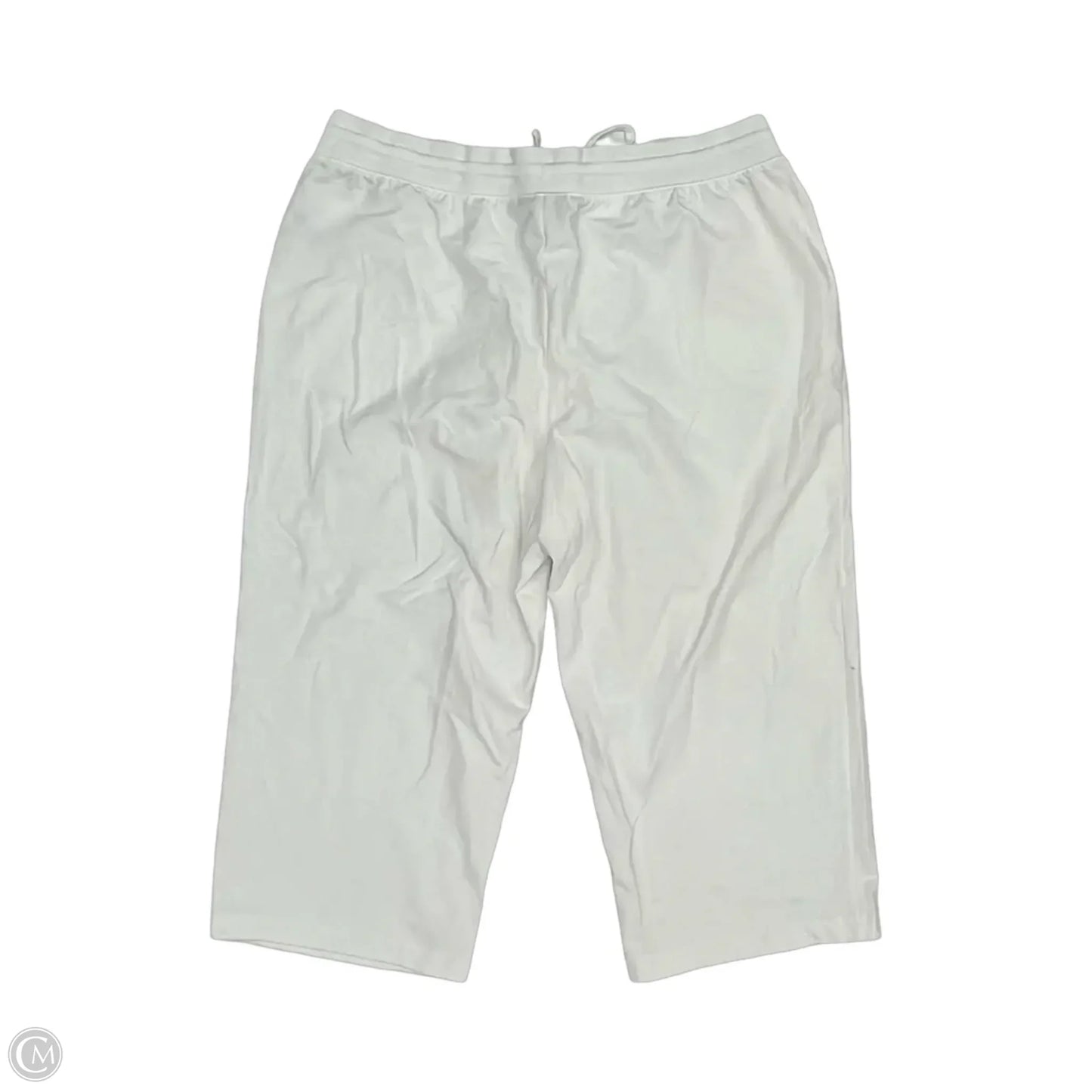 Pants Cropped By Style And Company In White, Size: L
