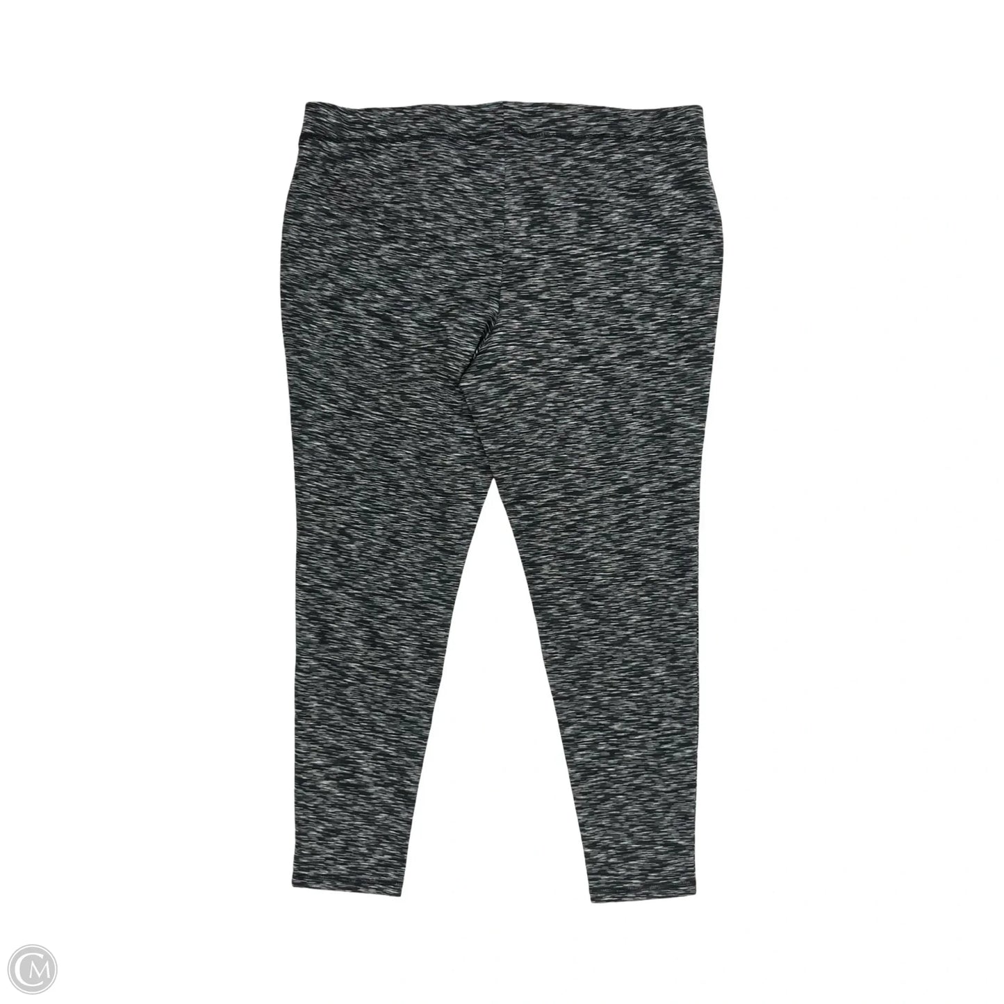 Athletic Leggings By Livi Active In Black & White, Size: 3x