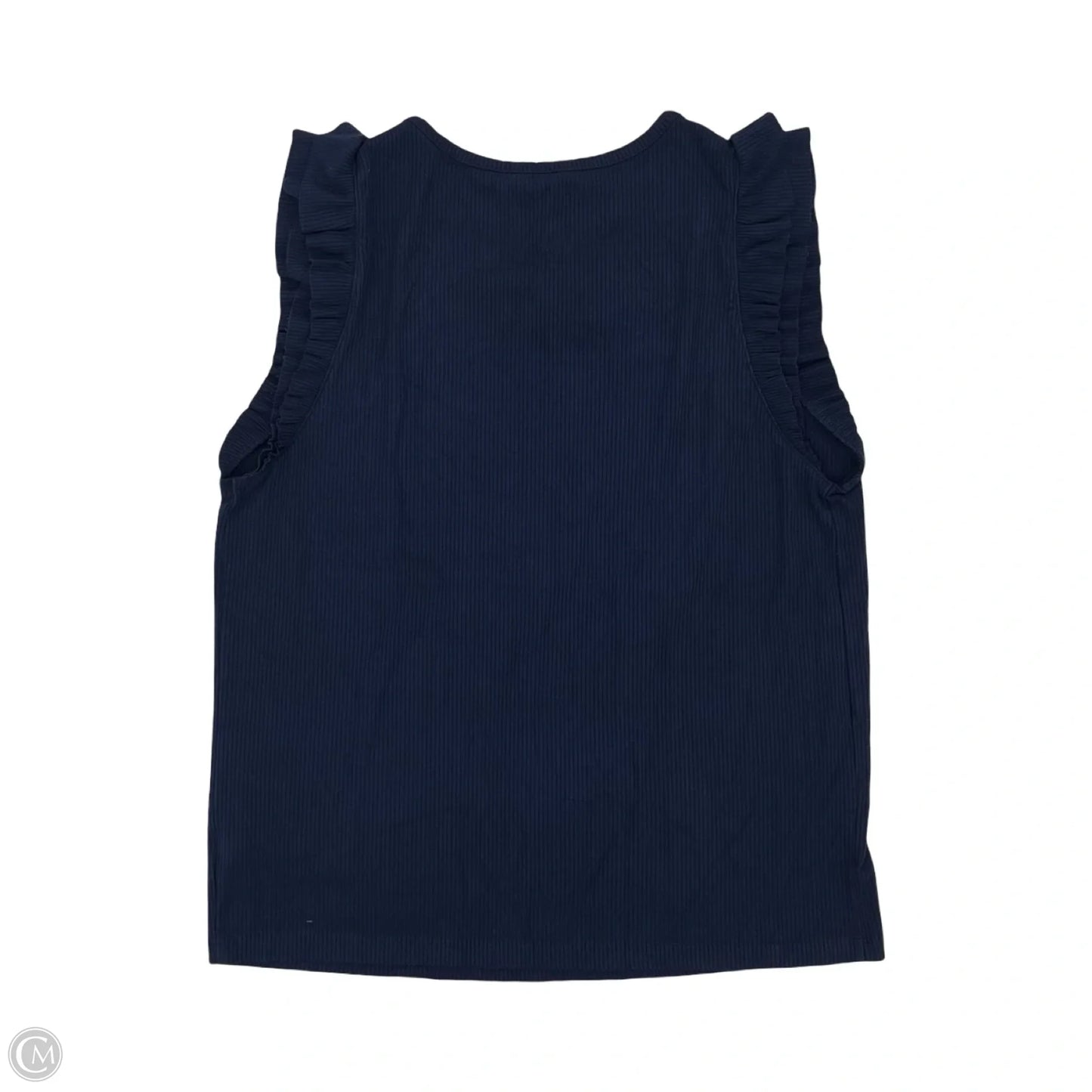 Top Sleeveless By Ophelia Roe In Navy, Size: 1x