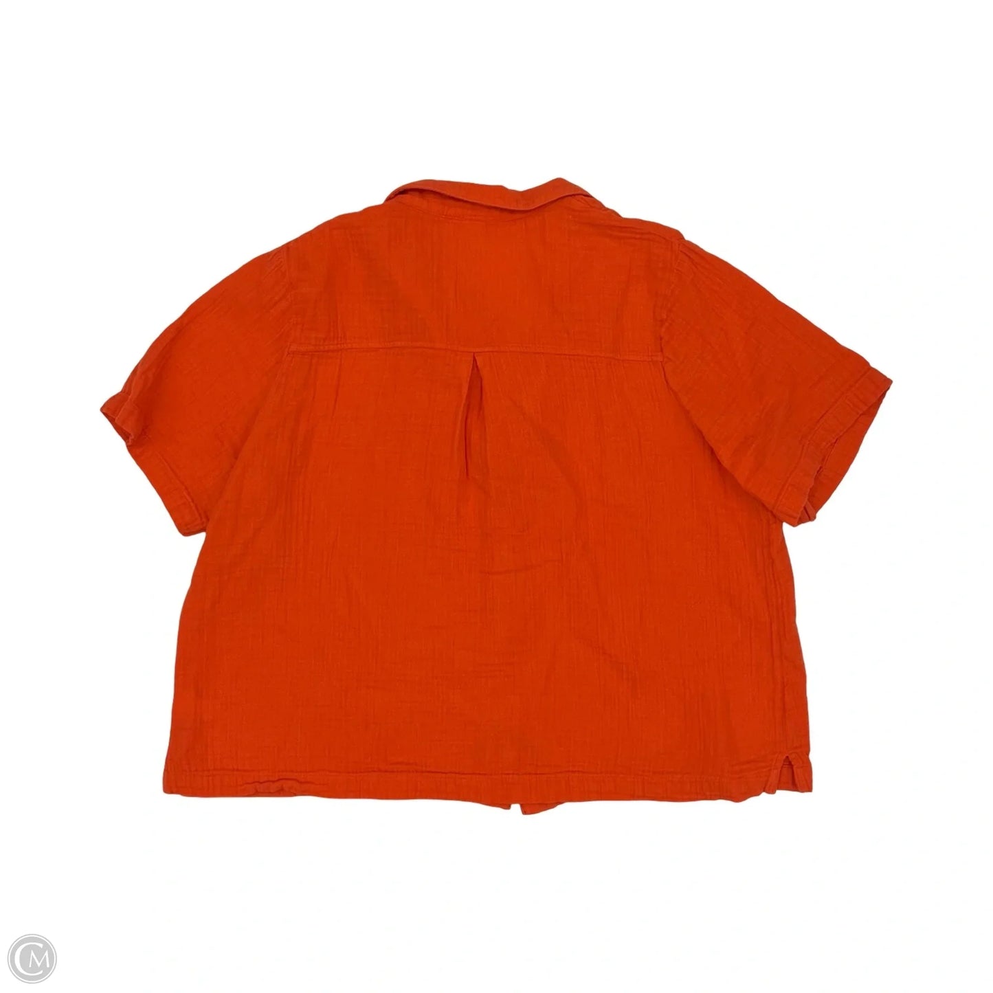Top Short Sleeve By Old Navy In Orange, Size: L