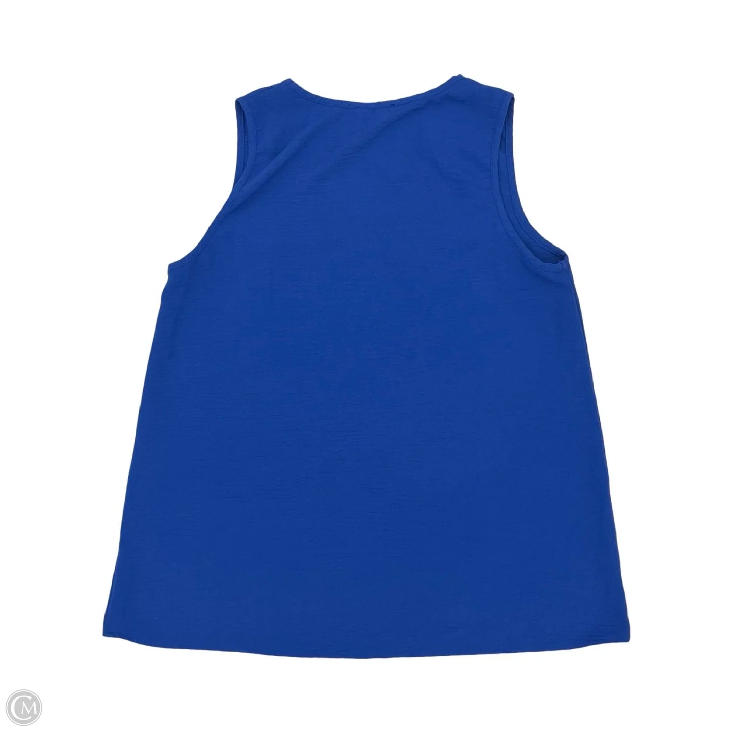 Blouse Sleeveless By Cotton Bleu In Blue, Size: M
