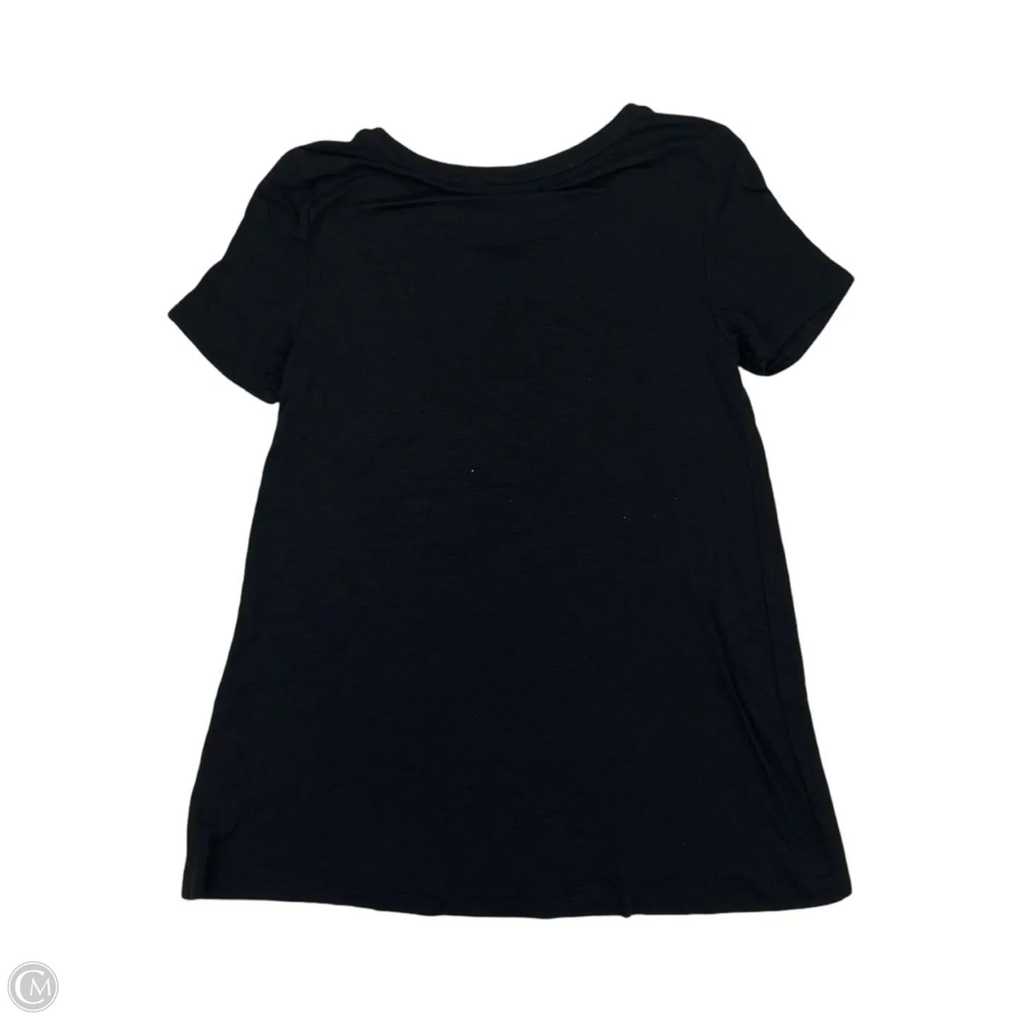 Top Short Sleeve Basic By Old Navy In Black, Size: Xs
