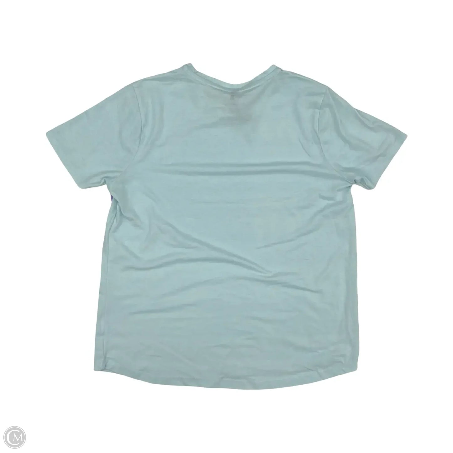 Athletic Top Short Sleeve By Kyodan In Blue, Size: M