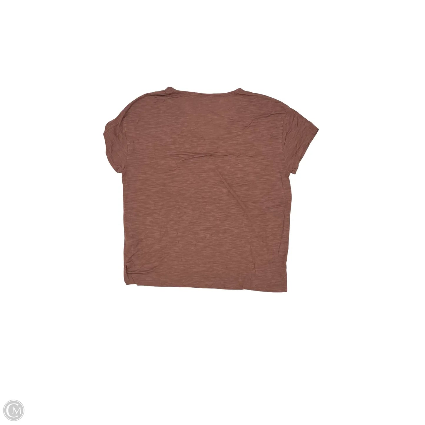 Top Short Sleeve By Old Navy In Brown, Size: L