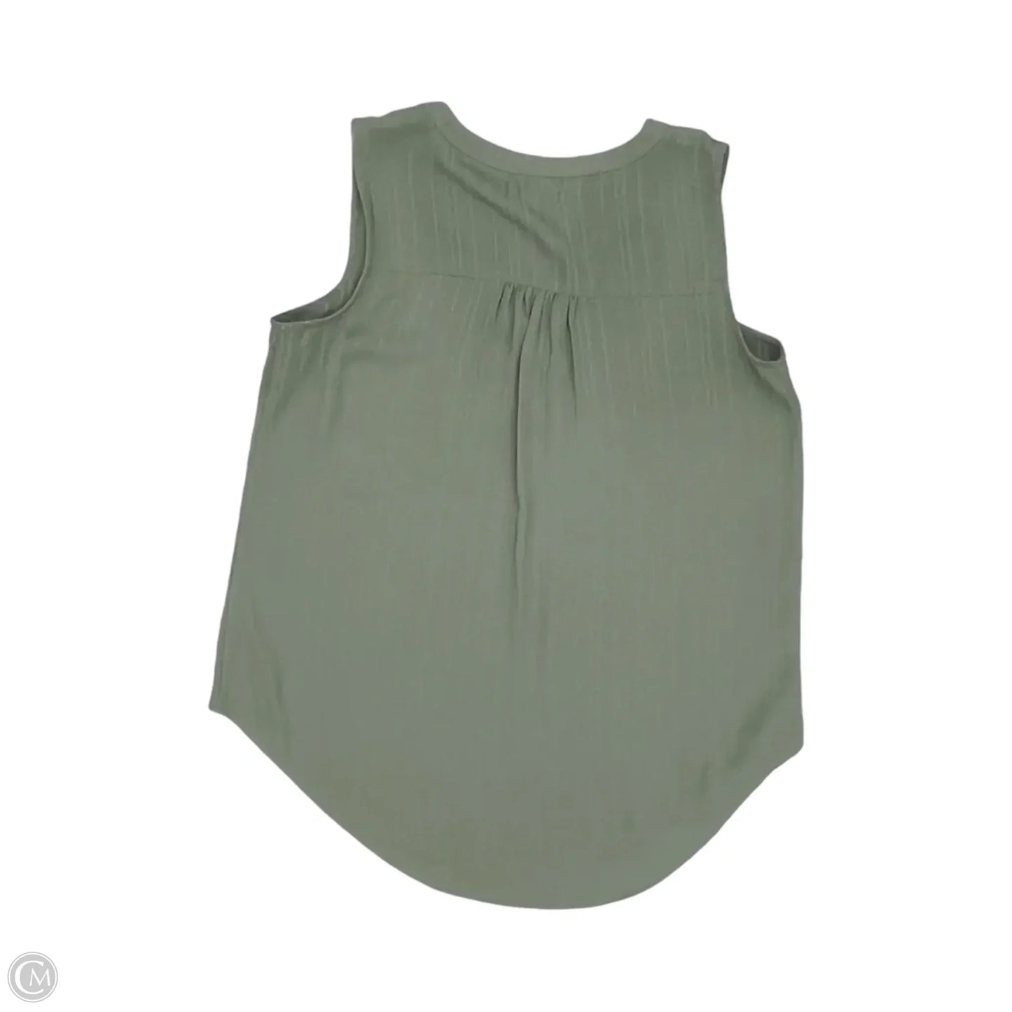 Blouse Sleeveless By Maurices In Green, Size: S