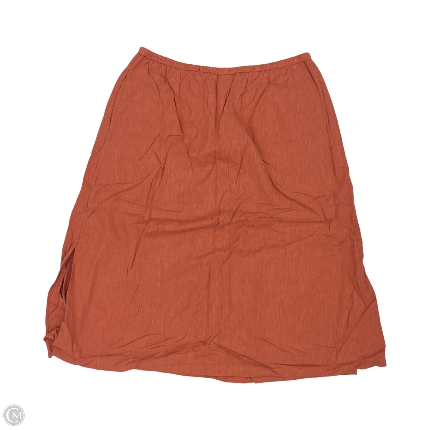 Skirt Maxi By Universal Thread In Orange, Size: Xxl